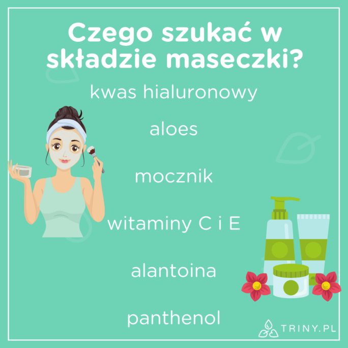 czego szukać w składzie maseczki na wiosnę