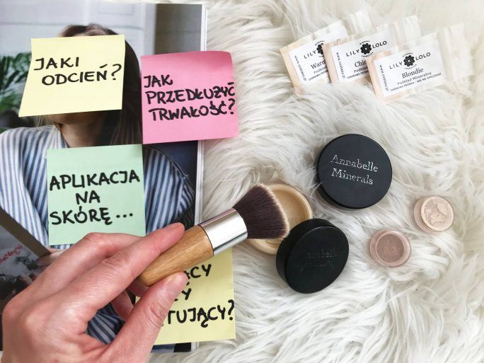 aplikacja podkładu mineralnego
