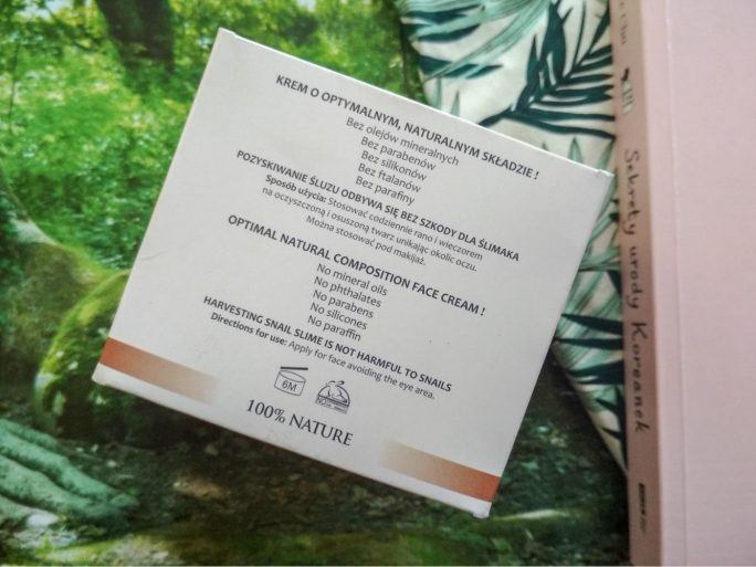 Jak stosować krem ze śluzem ślimaka Orientana?