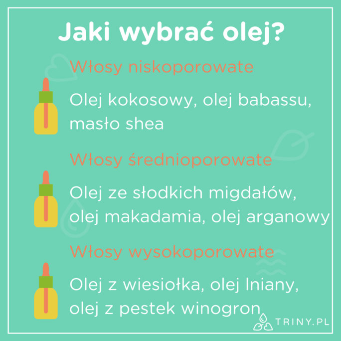 jaki wybrać olej do włosów