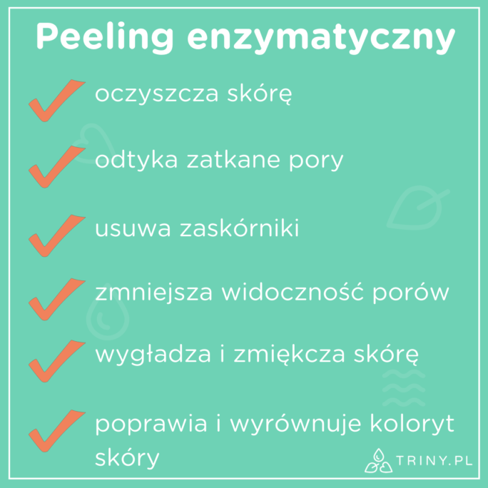 peeling enzymatyczny co daje