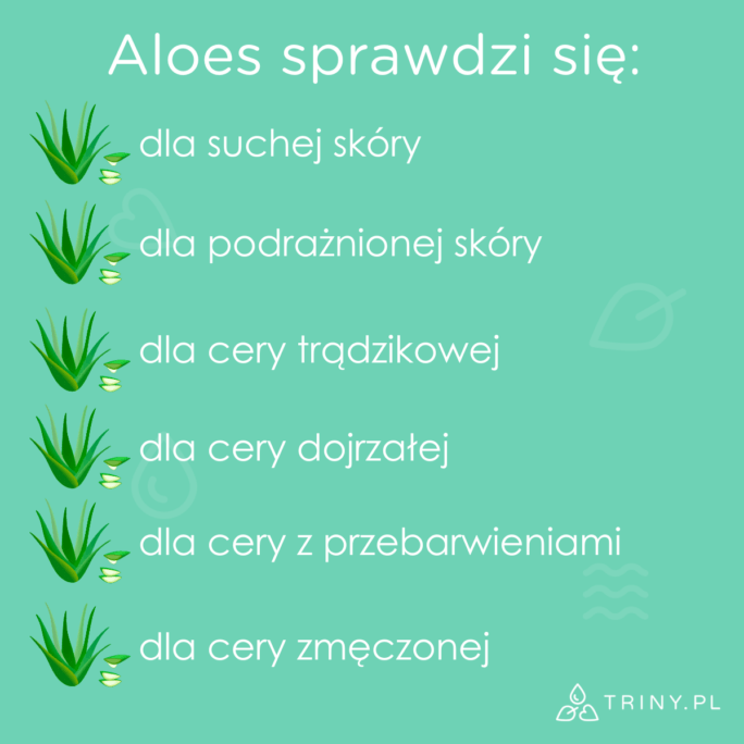 aloes dla jakiej cery się sprawdzi?