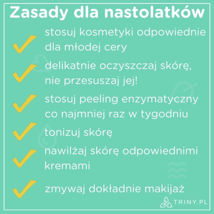 pielęgnacja cery młodej