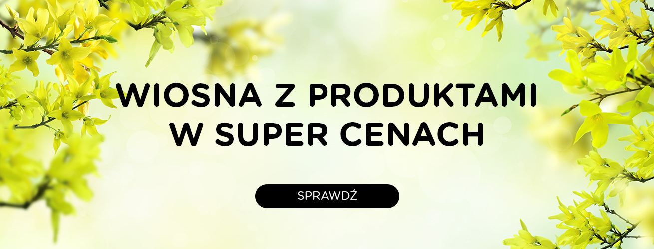 Wiosna z produktami w super cenach